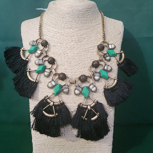 Torrid Fringe Statement Necklace