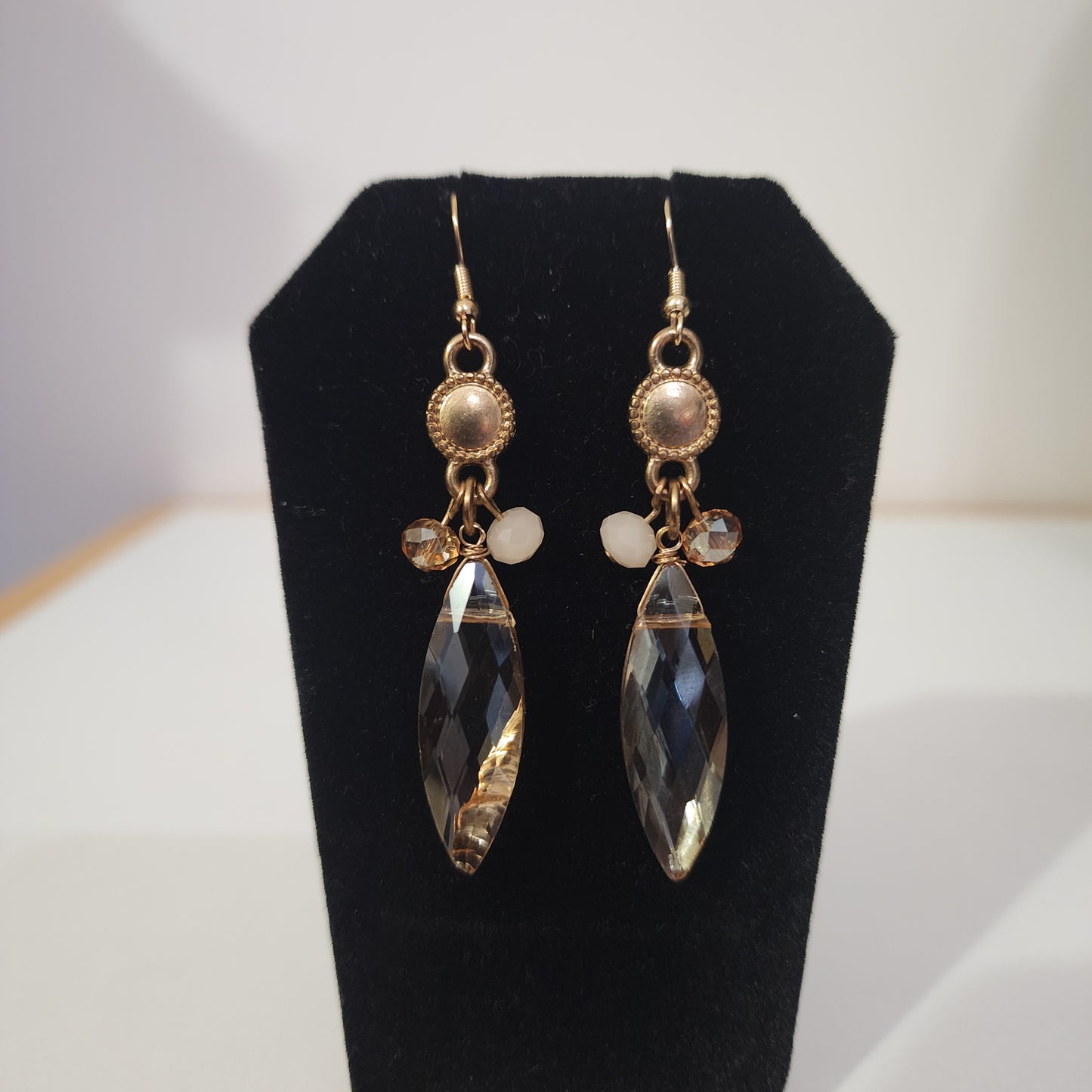 Glass Necklace & Earing Set
