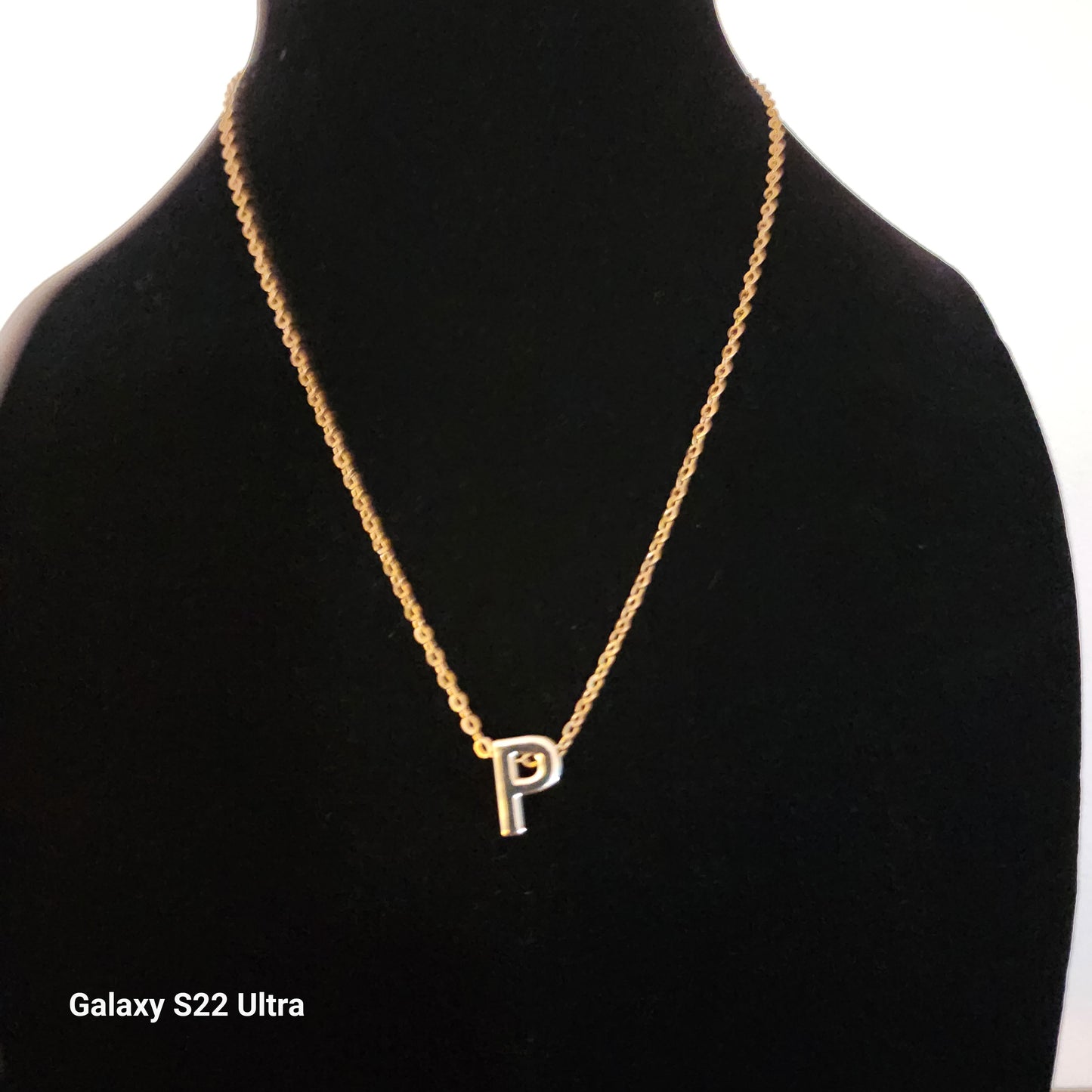 Initial Pendant Necklace