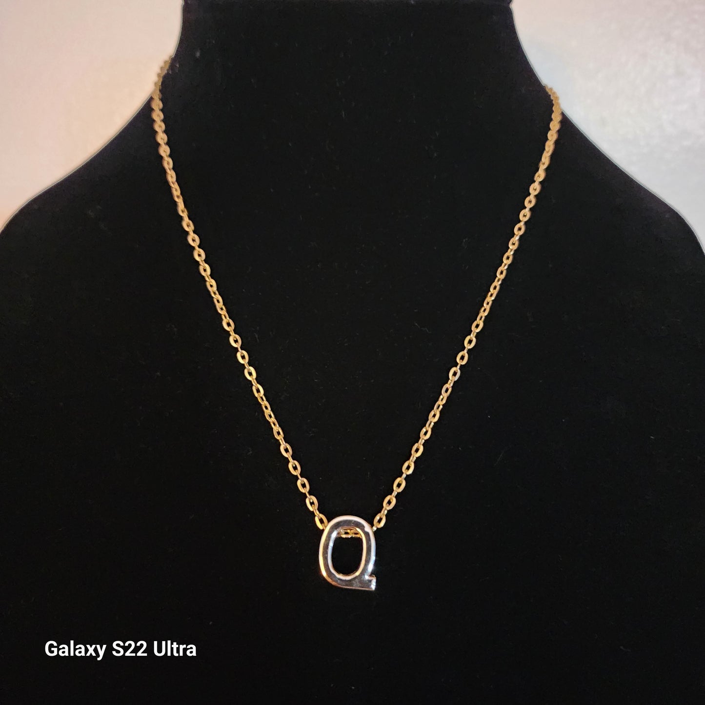 Initial Pendant Necklace
