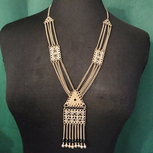 Layla Rowe Two  Tone Necklace