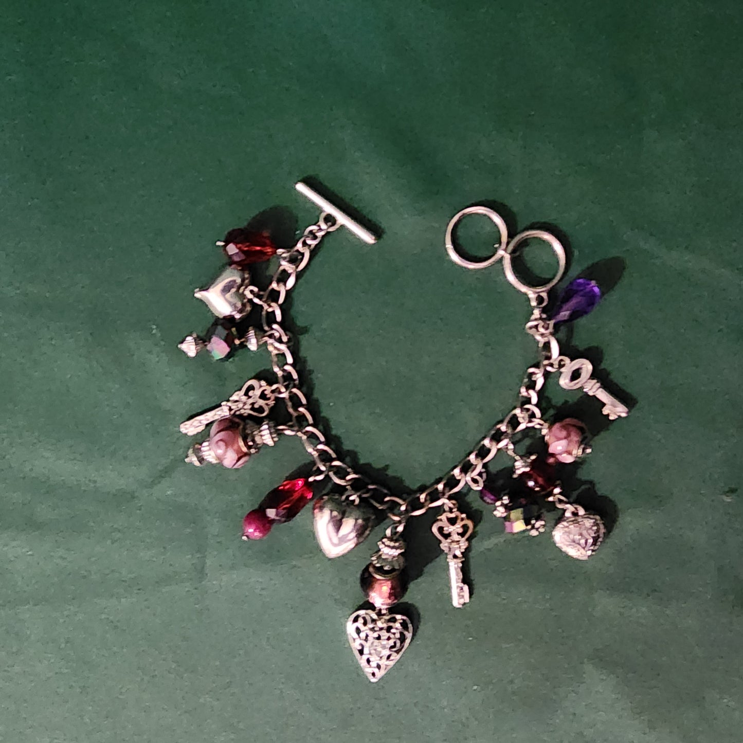 Vintage Key of my Heart Bracelet