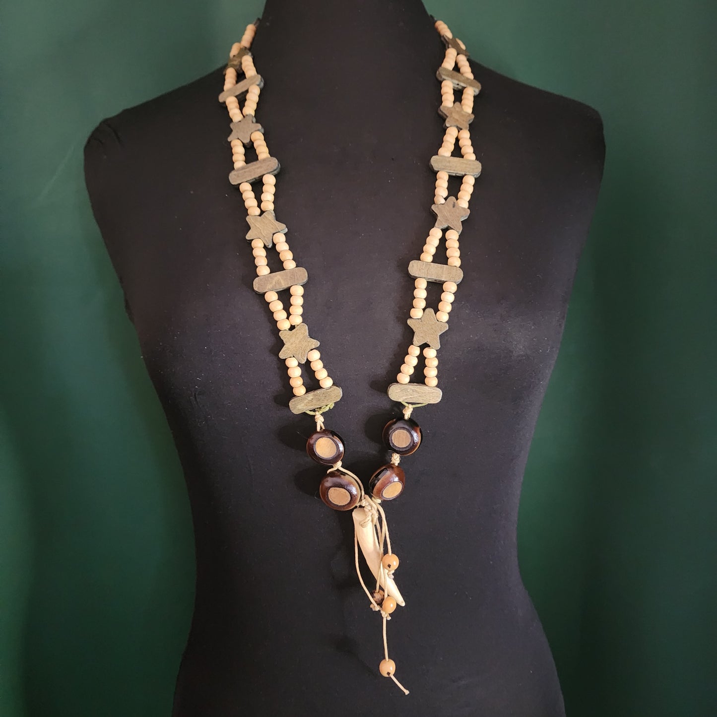 Hand Craft Wood Necklace